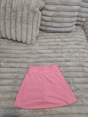 Wander Pink Circle Skater Skirt